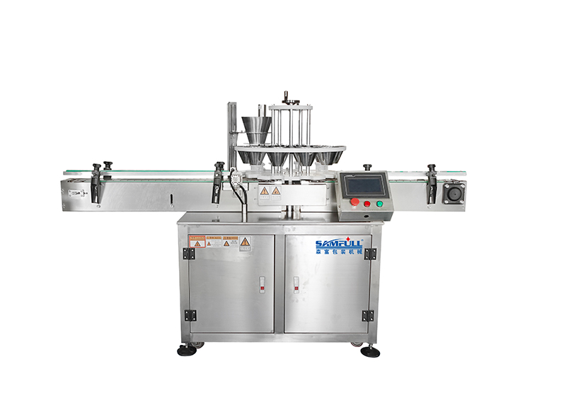 Can Bottle Filling Machine With Multihead Weigher